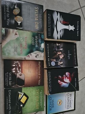 Assorted Paperback Novels - Black and Green Covers Collection